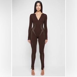 Maniere Devoir Women’s Knotted Jumpsuit
